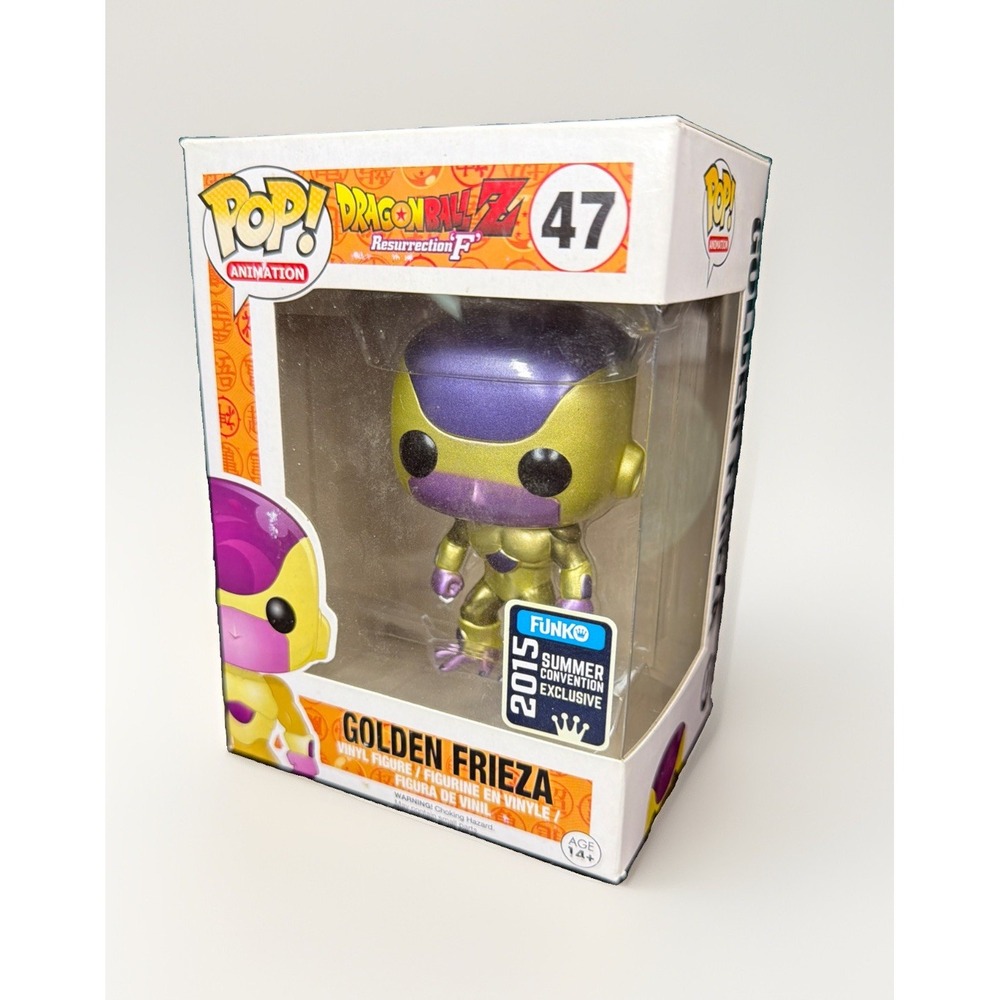 G7 Funko Pop Dragonball Z - Golden Frieza - SDCC Exclusive Vinyl Figure #47 #ML - Picture 1 of 3